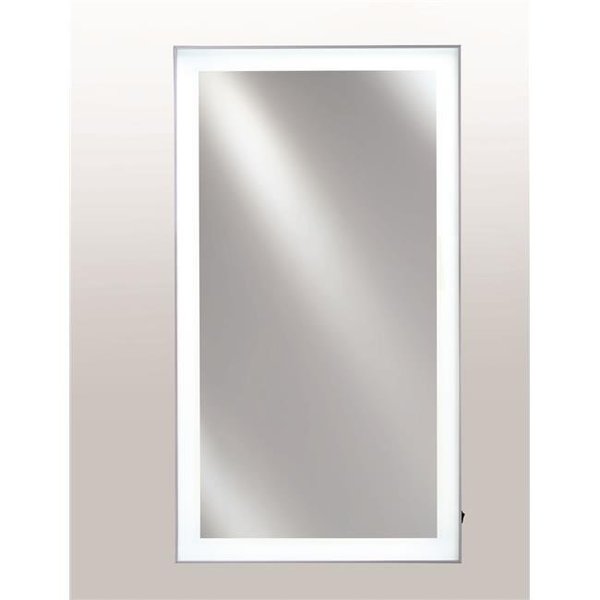 Afina Corporation Afina IL-2430-T 24 x 30 in. Illume LED Backlit Rectangular Mirror with Polished Trim IL-2430-T
